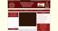 Desktop Screenshot of kvmanendragarh.com